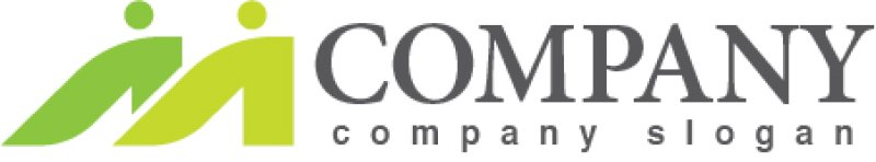 画像7: M・人・靴・アルファベット・ロゴ・マークデザイン5284 (7)