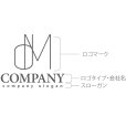 画像9: d・M・アルファベット・ロゴ・マークデザイン5287