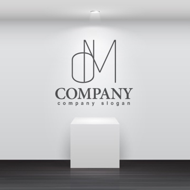 画像5: d・M・アルファベット・ロゴ・マークデザイン5287 (5)