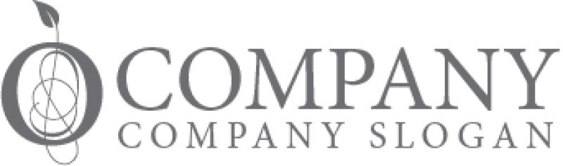 画像7: O・葉・アルファベット・ロゴ・マークデザイン5296 (7)