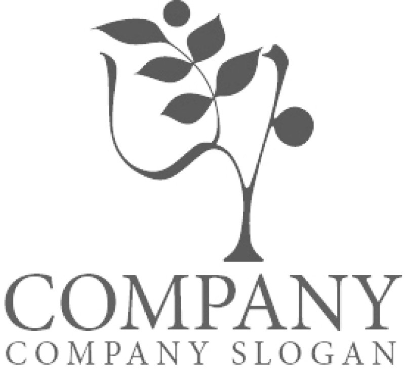 画像6: Y・木・葉・曲線・アルファベット・ロゴ・マークデザイン5299 (6)