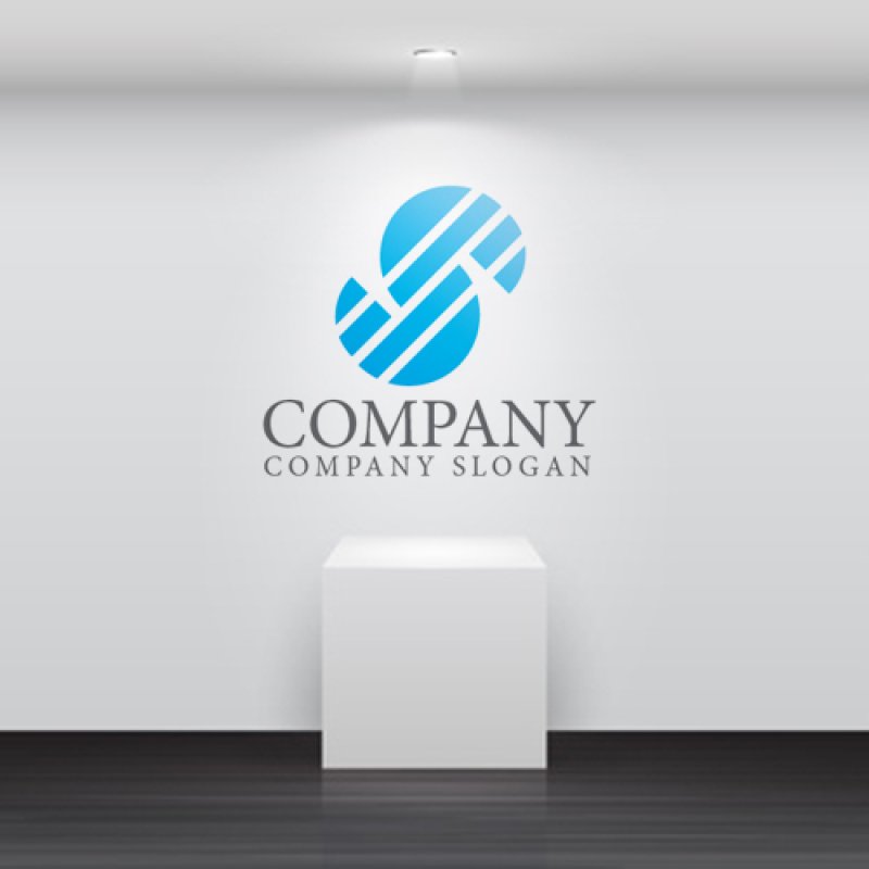 画像5: S・斜線・アルファベット・会社ロゴ・マークデザイン5301 (5)