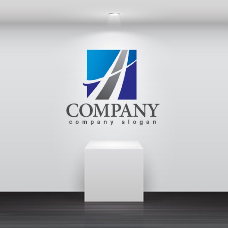 画像5: H・上昇・四角・アルファベット・ロゴ・マークデザイン5304 (5)