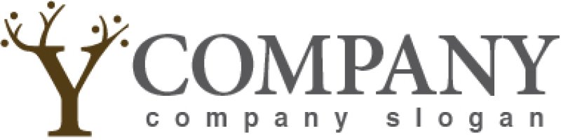 画像7: Y・木・枝・アルファベット・ロゴ・マークデザイン5309 (7)