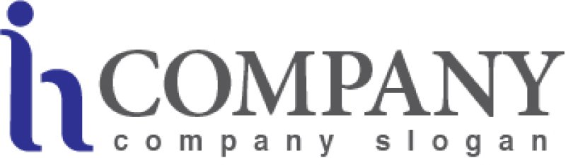 画像7: h・i・人・アルファベット・ロゴ・マークデザイン5312 (7)