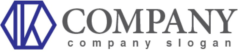 画像7: K・六角形・アルファベット・ロゴ・マークデザイン5325 (7)