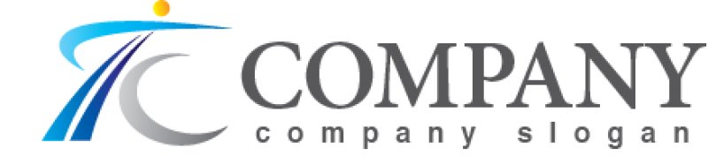 画像7: T・C・人・グラデーション・アルファベット・ロゴ・マークデザイン5334 (7)