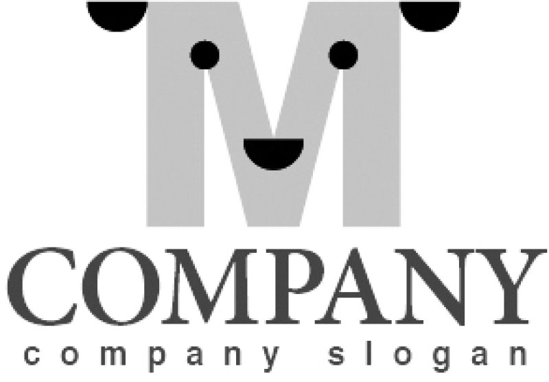 画像6: M・犬・アルファベット・ロゴ・マークデザイン5343 (6)