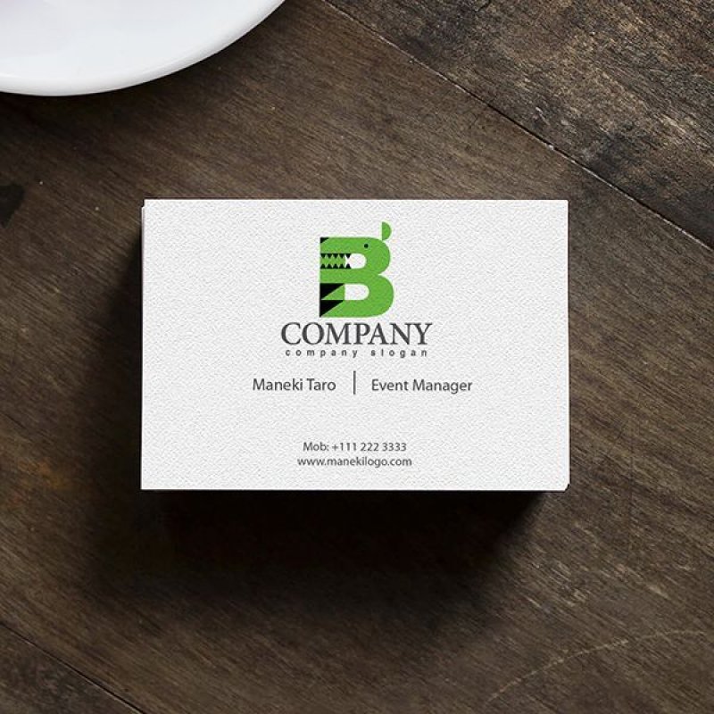 画像4: B・犬・アルファベット・ロゴ・マークデザイン5345 (4)