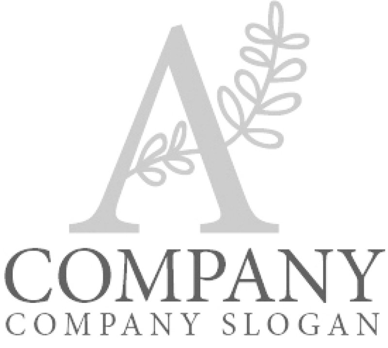 画像6: A・葉・アルファベット・ロゴ・マークデザイン5359 (6)