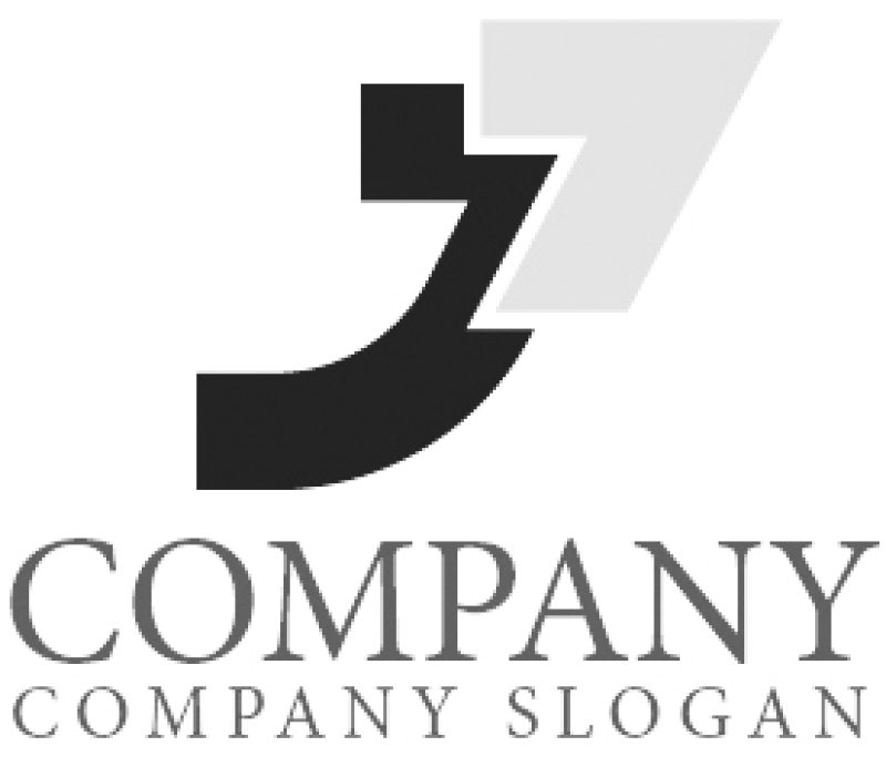 画像6: J・矢印・上昇・アルファベット・ロゴ・マークデザイン5361 (6)