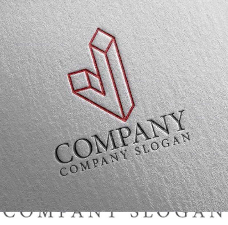 画像2: J・角棒・アルファベット・ロゴ・マークデザイン5363 (2)