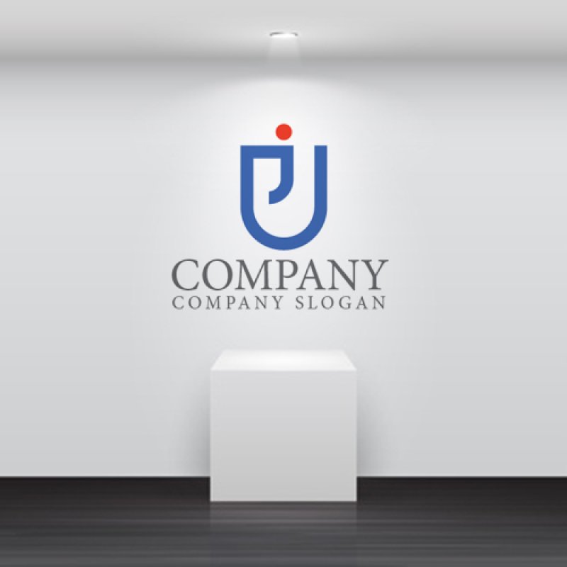 画像5: J・人・顔・アルファベット・ロゴ・マークデザイン5364 (5)