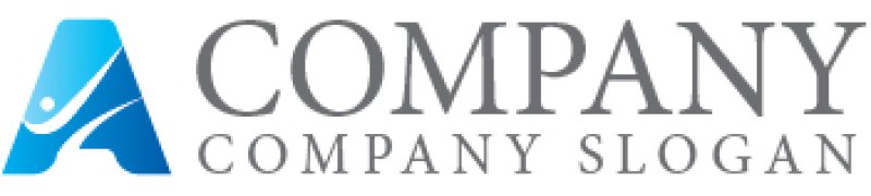 画像7: A・人・曲線・アルファベット・ロゴ・マークデザイン5367 (7)