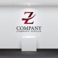 画像2: Z・上昇・グラデーションロゴ・マークデザイン536 (2)