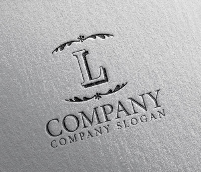 画像2: L・紋章・アルファベット・ロゴ・マークデザイン5376 (2)
