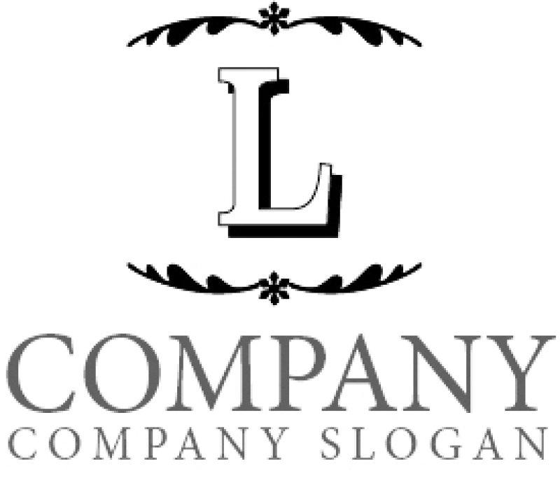 画像6: L・紋章・アルファベット・ロゴ・マークデザイン5376 (6)