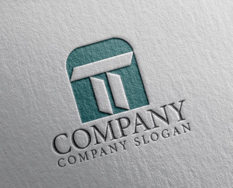 画像2: T・扉・窓・アルファベット・ロゴ・マークデザイン5379 (2)