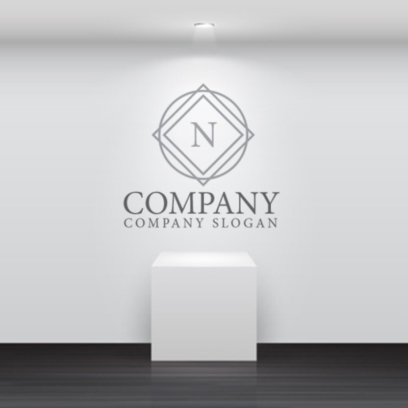 画像5: N・輪・アルファベット・ロゴ・マークデザイン5383 (5)