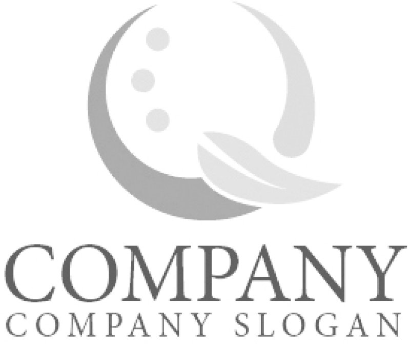 画像6: Q・葉・曲線・アルファベット・ロゴ・マークデザイン5389 (6)