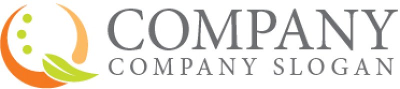 画像7: Q・葉・曲線・アルファベット・ロゴ・マークデザイン5389 (7)