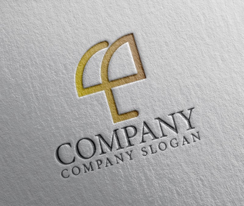 画像2: F・A・ゴールド・アルファベット・ロゴ・マークデザイン5392 (2)