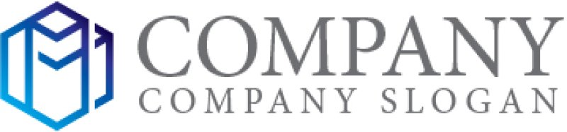 画像7: M・六角形・グラデーション・会社ロゴ・マークデザイン5393 (7)