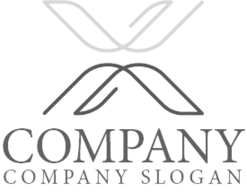 画像6: X・クリップ・線・アルファベット・ロゴ・マークデザイン5396 (6)