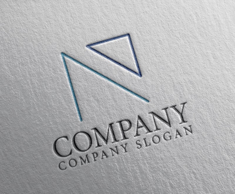 画像2: N・三角・線・アルファベット・ロゴ・マークデザイン5400 (2)