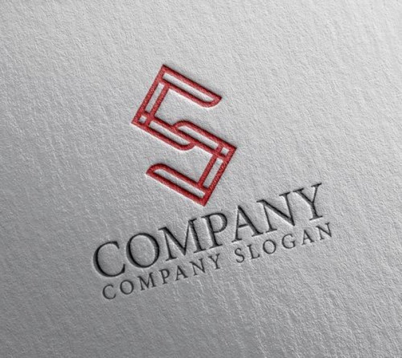 画像2: S・線・アルファベット・ロゴ・マークデザイン5406 (2)