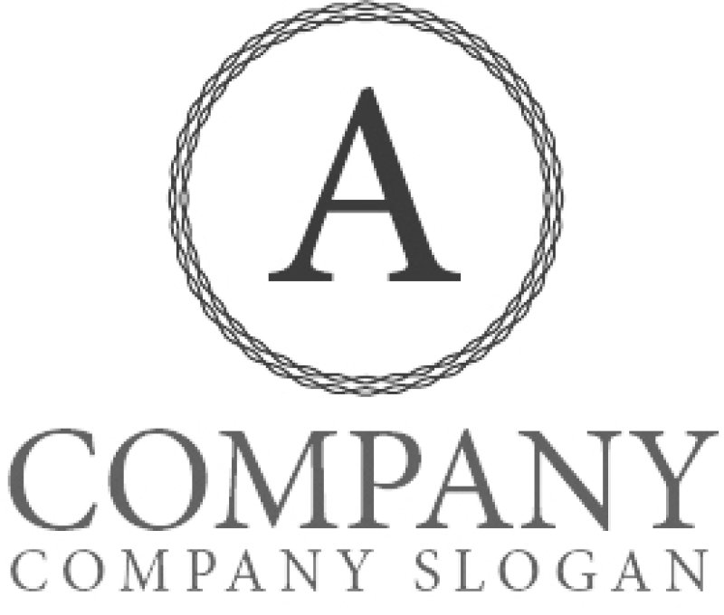 画像6: A・輪・アルファベット・ロゴ・マークデザイン5407 (6)