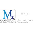 画像10: M・T・グラデーション・アルファベット・会社ロゴ・マークデザイン5408