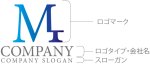 画像10: M・T・グラデーション・アルファベット・会社ロゴ・マークデザイン5408 (10)