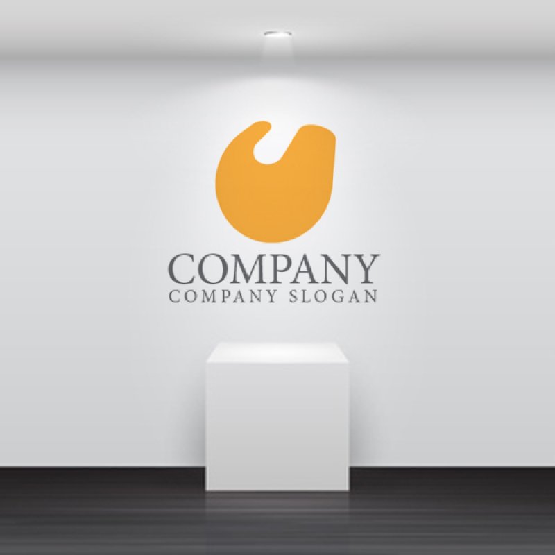 画像5: U・膨張・アルファベット・ロゴ・マークデザイン5413 (5)