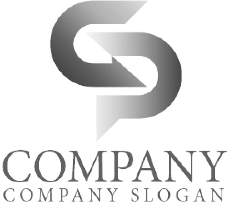 画像6: C・P・グラデーション・アルファベット・会社ロゴ・マークデザイン5421 (6)