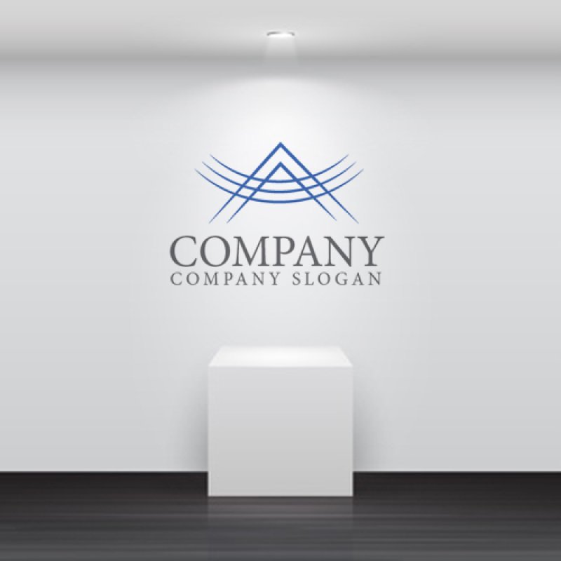 画像5: A・曲線・コンパス・アルファベット・ロゴ・マークデザイン5422 (5)