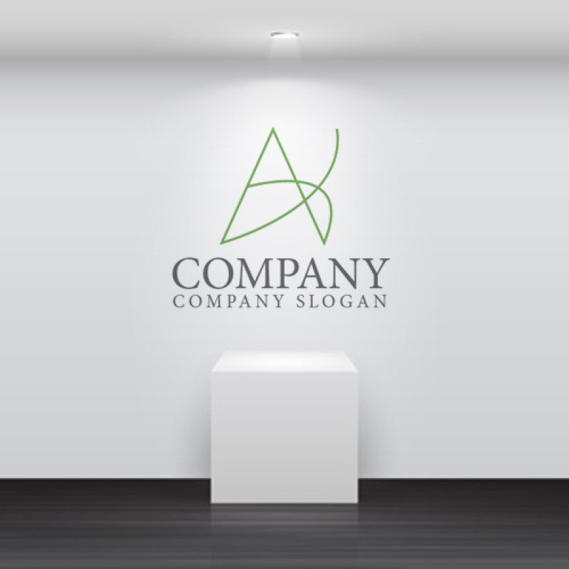 画像5: A・K・線・アルファベット・ロゴ・マークデザイン5423 (5)