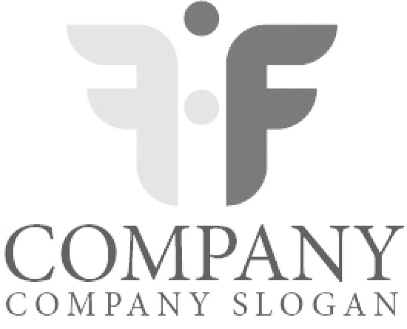 画像6: F・翼・人・アルファベット・ロゴ・マークデザイン5426 (6)