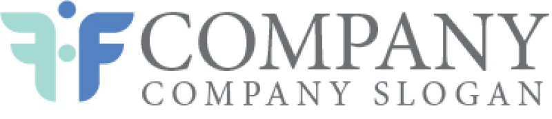 画像7: F・翼・人・アルファベット・ロゴ・マークデザイン5426 (7)