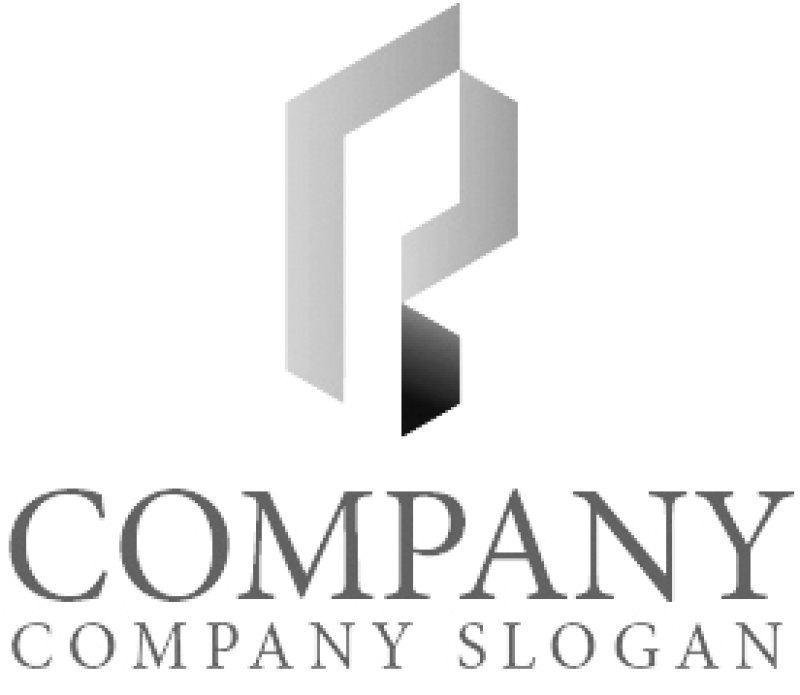 画像6: P・ビル・アルファベット・ロゴ・マークデザイン5454 (6)