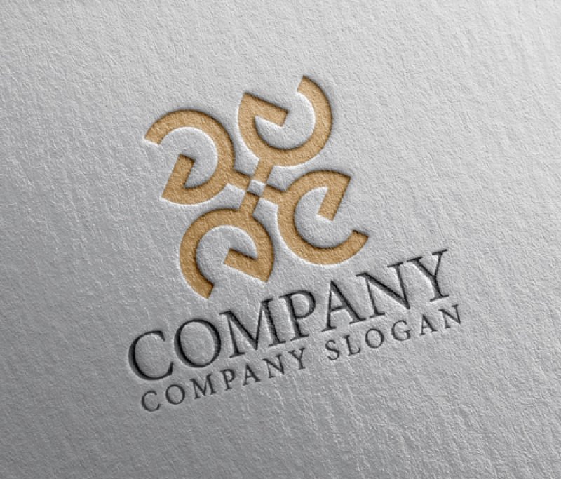 画像2: e・回転・四角・アルファベット・ロゴ・マークデザイン5460 (2)