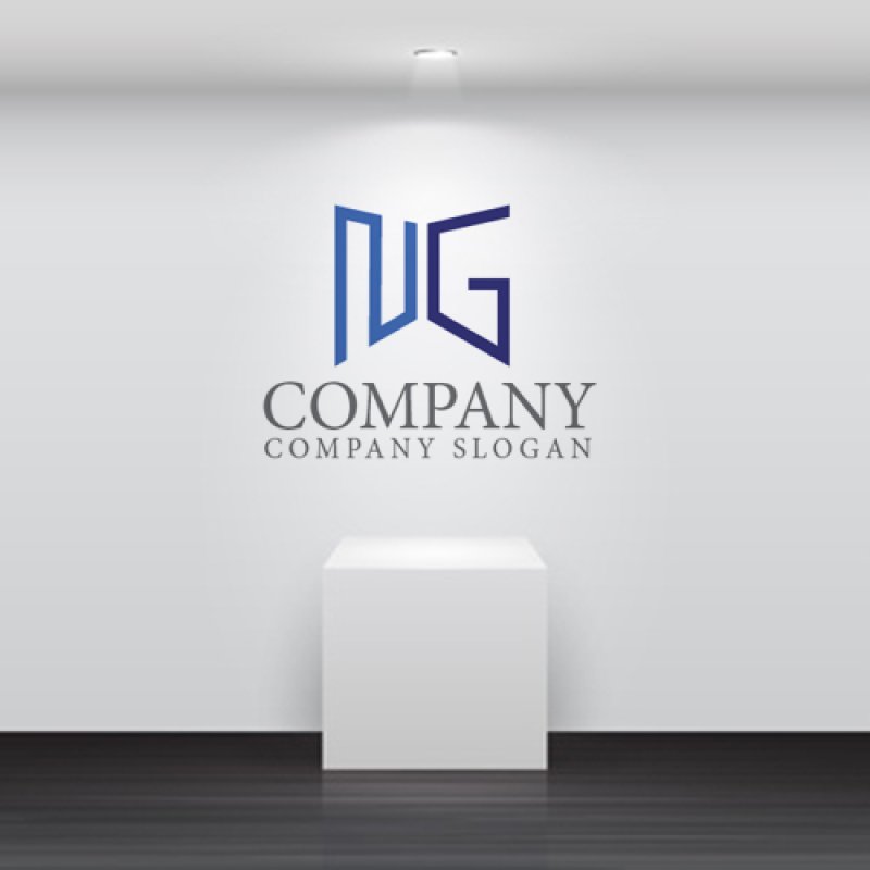 画像5: N・G・扉・アルファベット・ロゴ・マークデザイン5461 (5)