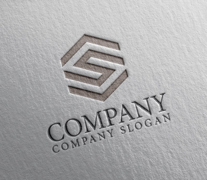 画像2: S・六角形・アルファベット・ロゴ・マークデザイン5463 (2)