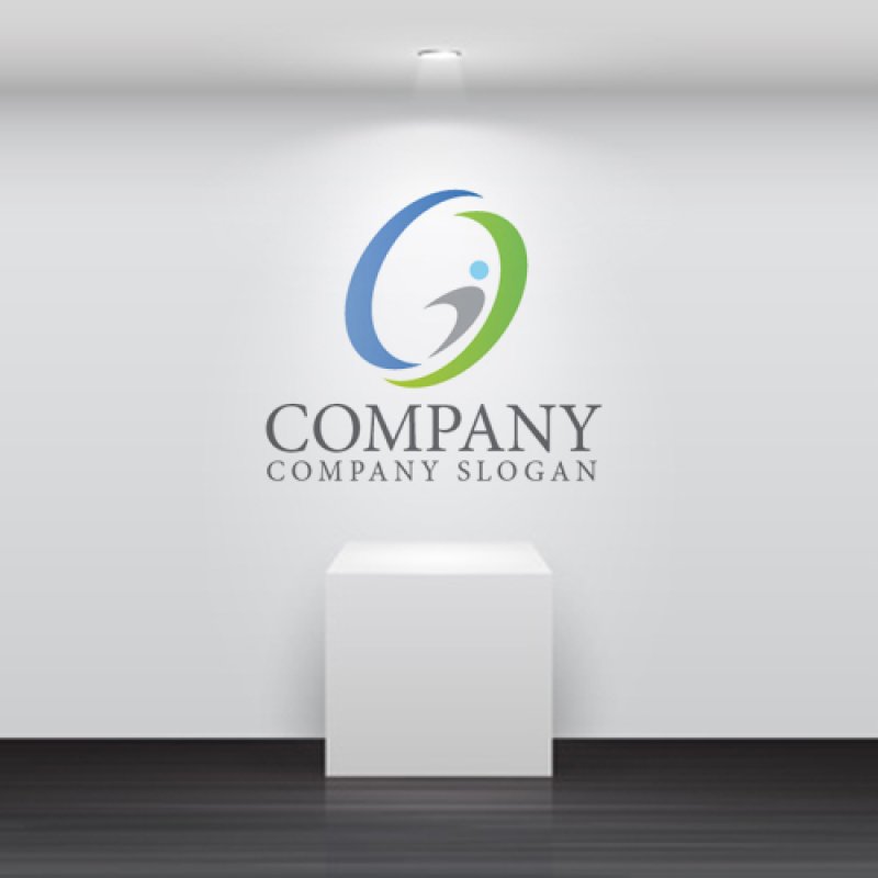 画像4: G・O・人・アルファベット・ロゴ・マークデザイン5469 (4)