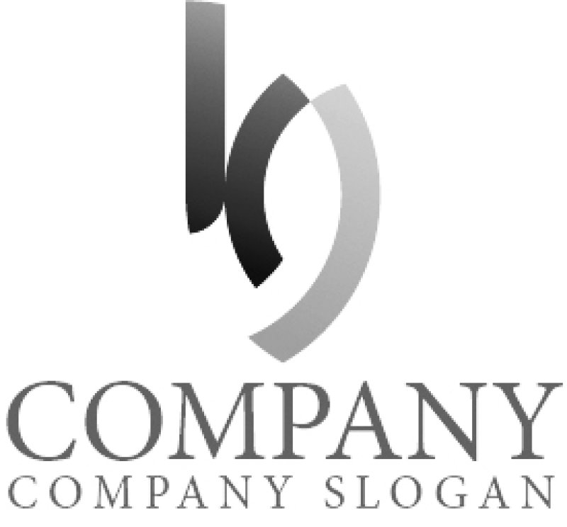 画像6: K・b・グラデーション・アルファベット・会社ロゴ・マークデザイン5470 (6)