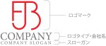 画像10: F・J・B・アルファベット・ロゴ・マークデザイン5472 (10)