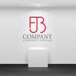 画像5: F・J・B・アルファベット・ロゴ・マークデザイン5472 (5)