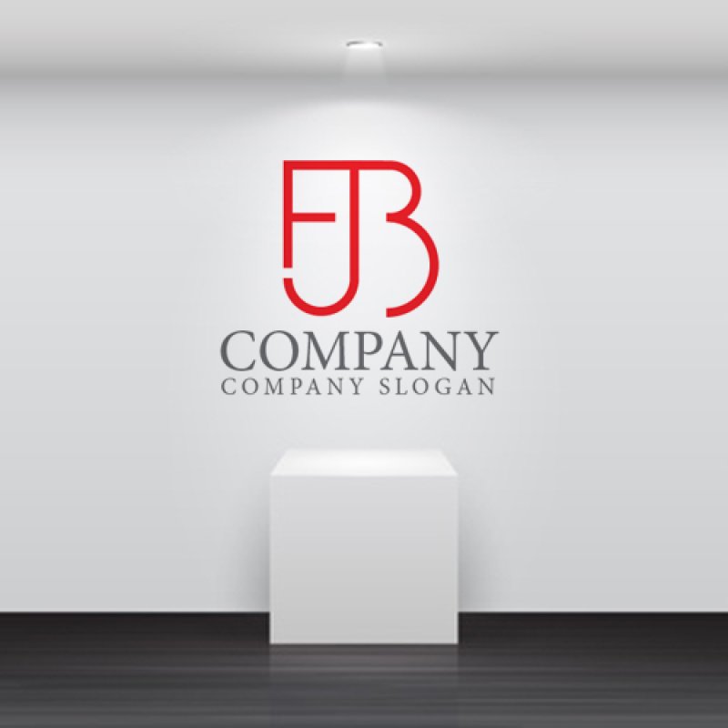 画像5: F・J・B・アルファベット・ロゴ・マークデザイン5472 (5)