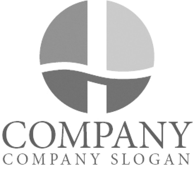 画像6: H・輪・土地・緑・アルファベット・ロゴ・マークデザイン5474 (6)