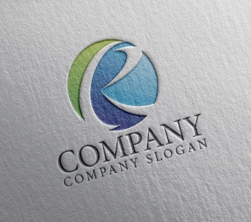 画像2: R・輪・曲線・アルファベット・ロゴ・マークデザイン5477 (2)